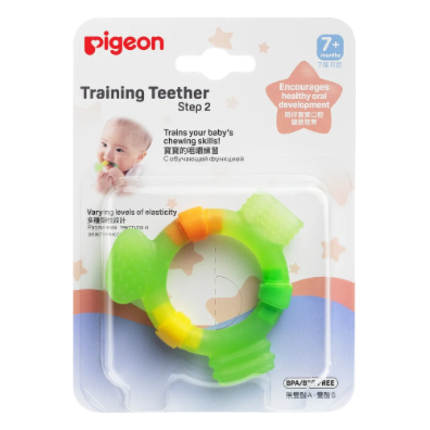 PIGEON Прорезыватель Step 2 7 мес.