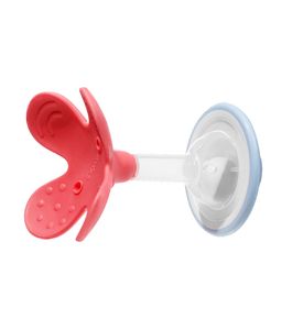 PIGEON Прорезыватель-погремушка Munch teether, 3 мес.