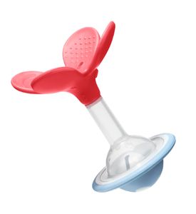 PIGEON Прорезыватель-погремушка Munch teether, 3 мес.