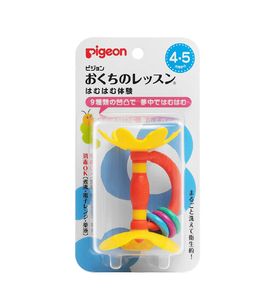 PIGEON Прорезыватель Step 1 4 мес. Цветок