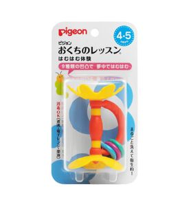 PIGEON Прорезыватель Step 1 4 мес. Цветок