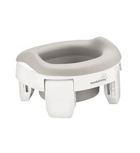 ROXY-KIDS Горшок универсальный HandyPotty 3 в 1 белый и вкладка светло-серая ROXY-KIDS Горшок универсальный HandyPotty 3 в 1 белый и вкладка светло-серая