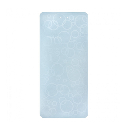ROXY KIDS Коврик резиновый для ванны антискользящий серо-голубой 35 x 76см, Натуральная резина ROXY KIDS Коврик резиновый для ванны антискользящий серо-голубой 35 x 76см, Натуральная резина