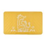 ROXY-KIDS Антискользящий резиновый коврик для ванны желтый 34x58 см ROXY-KIDS Антискользящий резиновый коврик для ванны желтый 34x58 см