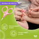 ROXY-KIDS Маникюрный набор: ножницы, пилочка, кусачки, розовый ROXY-KIDS Маникюрный набор: ножницы, пилочка, кусачки, розовый