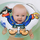 ROXY-KIDS Надувной круг на шею для купания малышей Flipper Пират