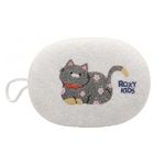 Roxy Kids Мягкая губка для купания с хлопковым покрытием «КОТ» Roxy Kids Мягкая губка для купания с хлопковым покрытием «КОТ»