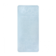 ROXY KIDS Коврик резиновый для ванны антискользящий серо-голубой 35 x 76см, Натуральная резина
