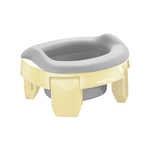 ROXY-KIDS Горшок дорожный HandyPotty 3 в 1 топленое молоко и вкладка светло-серая
