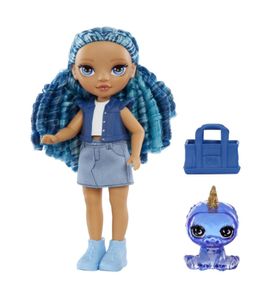 Рейнбоу Хай 64345 Кукла Литтлс Сапфир 15 см голубая с акс