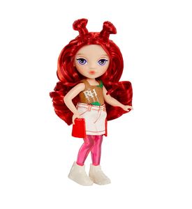 Рейнбоу Хай 68377 Кукла Фэнтези Литтлс Эппл 15 см красная с акс.