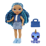 Рейнбоу Хай 64345 Кукла Литтлс Сапфир 15 см голубая с акс