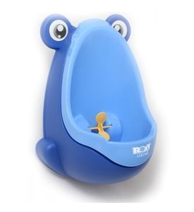 ROXY-KIDS Писсуар для мальчиков Лягушка с прицелом. Цвет: голубой