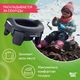 Roxy-Kids Горшок дорожный HandyPotty 3 в 1 графит и вкладка графит