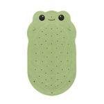 ROXY-KIDS Антискользящий резиновый коврик для ванны Лягушка (45х76см). Цвет зеленый BM-4576-FR-G