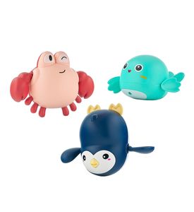 Roxy Kids Игрушки для ванной заводные 3 шт (птичка, краб, пингвин) RWIN-003