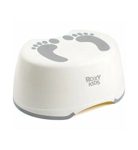 ROXY-KIDS Ступенька-подставка для детей одинарная, серая RPD-003Grey