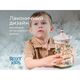 Roxy-Kids Музыкальная карусель с лошадками заводная, бук, New Year. RCAR-002 Roxy-Kids Музыкальная карусель с лошадками заводная, бук, New Year. RCAR-002