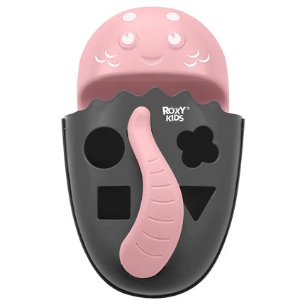 Roxy Игрушка-сортер органайзер с полкой DINO, графит