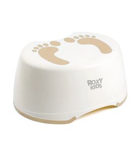 ROXY-KIDS Ступенька-подставка для детей одинарная, коричневая RPD-003Br