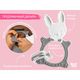 ROXY-KIDS Прорезыватель BUNNY, серый RBT-001G