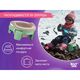 Roxy-Kids Горшок дорожный HandyPotty 3 в 1 оливковый и вкладка бежевая