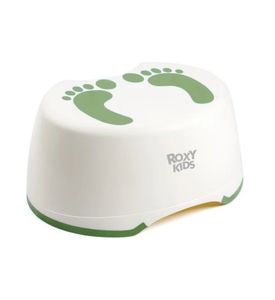 ROXY-KIDS Ступенька-подставка для детей одинарная, зеленая RPD-003G