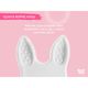 ROXY-KIDS Прорезыватель BUNNY, серый RBT-001G