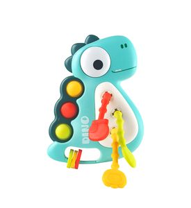 Roxy-Kids Игрушка-тянучка BUSY DINO, голубая. RMON-004-B