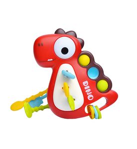 Roxy-Kids Игрушка-тянучка BUSY DINO, красная. RMON-004-R