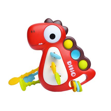 Roxy-Kids Игрушка-тянучка BUSY DINO, красная. RMON-004-R Roxy-Kids Игрушка-тянучка BUSY DINO, красная. RMON-004-R