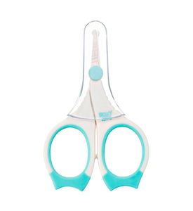 ROXY-KIDS Маникюрные ножницы для новорожденных с прорезиненными ручками RPS-002