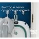 ROXY-KIDS RFB-11-G Ванночка складная с термометром и матрасиком, зеленая ROXY-KIDS RFB-11-G Ванночка складная с термометром и матрасиком, зеленая