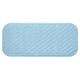 ROXY-KIDS Антискользящий резиновый коврик для ванны 34,5х76 см  голубой (с отверстиями)