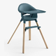 Stokke Clikk Стул Бамбук, Синий Stokke Clikk Стул Бамбук, Синий
