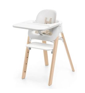 Stokke Steps Стул, Белый/Натуральный