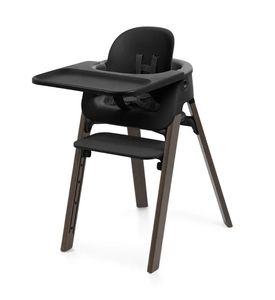 Stokke Steps Стул, Черный/Коричневый