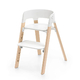 Stokke Steps Стул, Белый/Натуральный Stokke Steps Стул, Белый/Натуральный