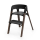 Stokke Steps Стул, Черный/Коричневый Stokke Steps Стул, Черный/Коричневый