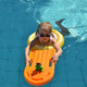 Надувной круг для обучения плаванию ЖЕЛТЫЙ  SWIMTRAINER