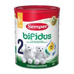 Semper Молочная смесь Bifidus 2 от запоров для пищеварения с 6 месяцев детская 400 г