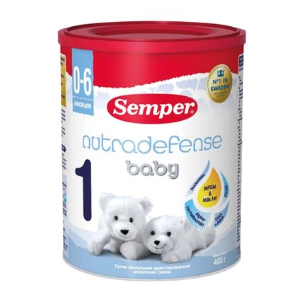 Сухая молочная смесь Semper Baby Nutradefense 1, 400гр
