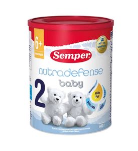 Сухая молочная смесь Semper Baby Nutradefense 2, 400гр
