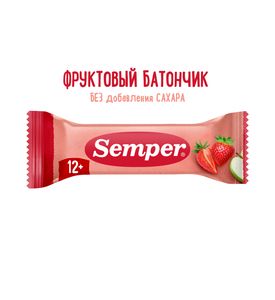 Semper "Фруктовый ломтик. Яблоко и клубника" 15 гр