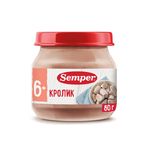 Semper пюре Кролик 80гр