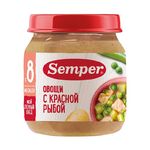Semper "Овощи с красной рыбой" 100г