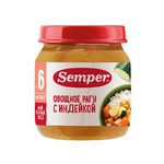 Semper "Овощное рагу с индейкой" 100гр.