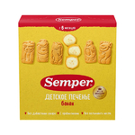Semper печенье "Детское печенье с бананом" 120гр