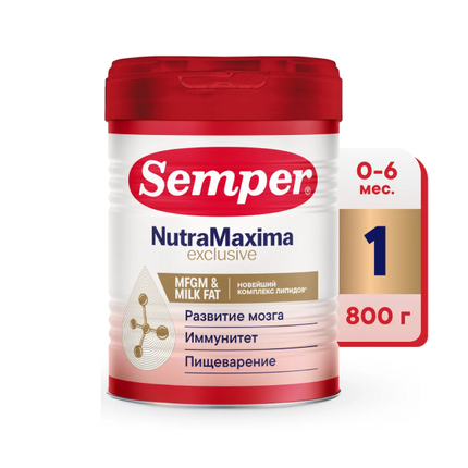 Semper NutraMaxima Exclusive 1 800г