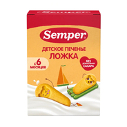 Semper печенье "Детское печенье ложка" 120гр